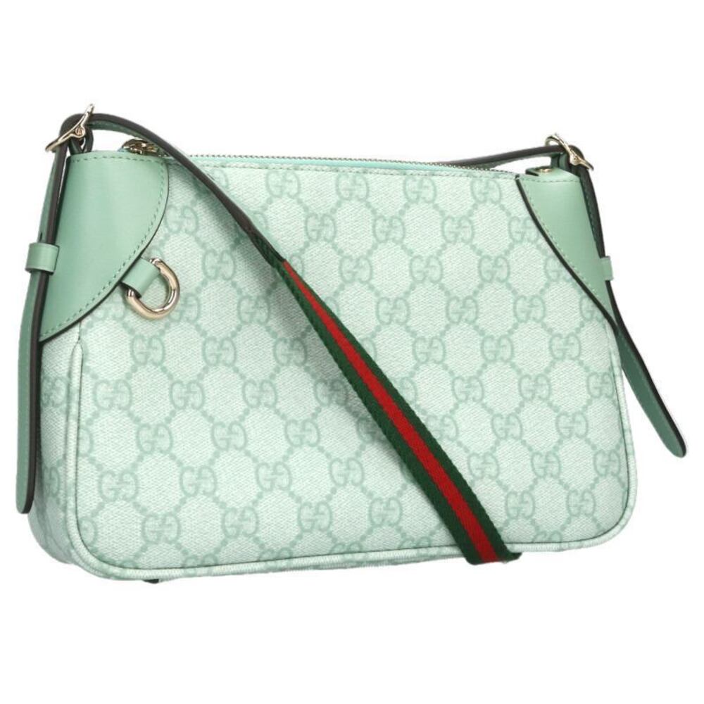 Gucci GG Emblem Shoulder Bag Green